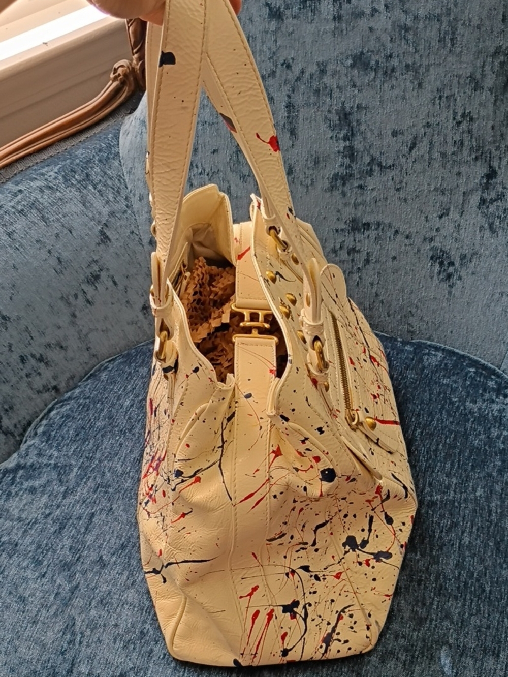 White Patent Leather Fendi Bag - Picture 7 of 14